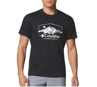 T-Shirt Noir Homme Columbia Avec Graphisme Path Lake M