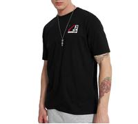 T-shirt Noir Homme Fila Graphic S