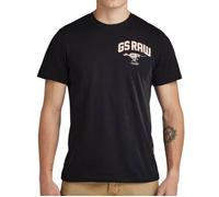 T-shirt Noir Homme G-Star Raw Skeleton Dog Chest