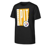 T-Shirt Noir Tear It Up NFL Pittsburgh Steelers
