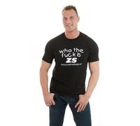 T-Shirt noir ZS2radteile Who the... Taille S-XXL "S