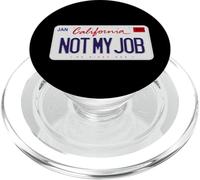 T-Shirt Not My Job, Super Hyphy, The Bay, Thizz Bay Area Mac PopSockets PopGrip pour MagSafe