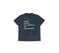 T-shirt Nudie Jeans Make Sense Bleu S