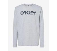 T-shirt Oakley Mark 2.0 manche longue gris clair noir - XS