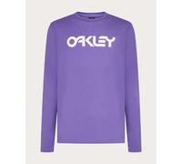 T-shirt Oakley Mark 2.0 manches longues violet blanc - M