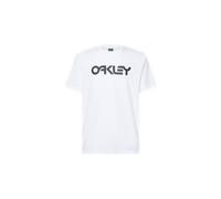 Oakley T-shirt Mark II manches courtes blanc logo noir XL