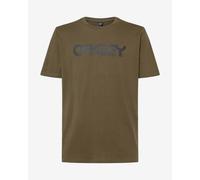T-shirt Oakley Mark II manche courte marron logo noir - 3XL