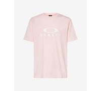 T-shirt Oakley O-Bark 2.0 manches courtes rose blanc - L