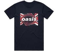Oasis 'Be Here Now Illustration' (Blanc) T-Shirt - NOUVEAU ET OFFICIEL