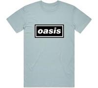 T-shirt oasis decca logo unisexe blanc taille l Blanc G
