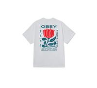 T-shirt Obey In Bloom Blanc S