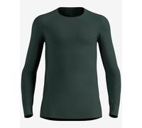 T-shirt Odlo Active Warm Eco à manches longues verte - S