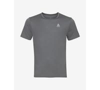 T-shirt Odlo Cardada manche courte gris logo blanc - XXL