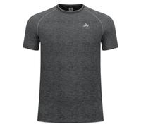 Odlo T-shirt de running Essentials Seamless Col rond manches courtes gris L Homme