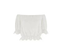 T-shirt off shoulder femme Guess Blanc L
