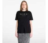 Off White - T-shirt The Kiss Quote - Femme - Tops - Noir - Taille: 36 FR