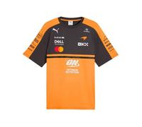 T-shirt officiel de l'équipe McLaren Homme Formule 1 - Orange/Noir L
