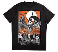 T-shirt officiel de L'Étrange Noël de Monsieur Jack Orange Noir, Noir , S