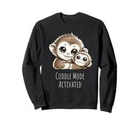 T-Shirt Officiel de Nuit Singe Adorable Pyjama Câlins Sweatshirt