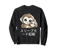 T-Shirt Officiel de Nuit Singe Adorable Pyjama Câlins Sweatshirt