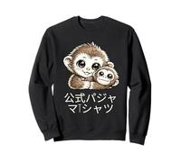 T-Shirt Officiel de Nuit Singe Adorable Pyjama Câlins Sweatshirt
