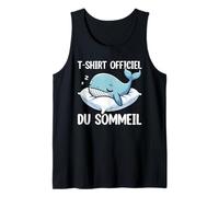T-Shirt Officiel du Sommeil Baleine Nuit Douillette Débardeur