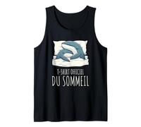 T-Shirt Officiel du Sommeil Baleine Sieste au Lit Débardeur