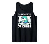 T-Shirt Officiel du Sommeil Colibri Pyjama Nuit Relax Débardeur