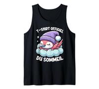 T-Shirt Officiel du Sommeil Colibri Sieste Nuit Paresseux Débardeur
