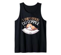 T-Shirt Officiel du Sommeil Colibri Sieste Nuit Paresseux Débardeur