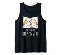 T-Shirt Officiel du Sommeil Hibou Nuit Douce Endormie Débardeur
