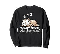 T-Shirt Officiel du Sommeil Hibou Nuit Relaxante Endormie Sweatshirt