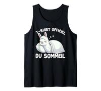 T-Shirt Officiel du Sommeil Lama Nuit Confort Détendue Débardeur