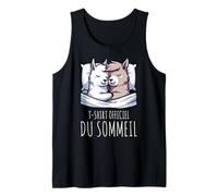 T-Shirt Officiel du Sommeil Lama Nuit Douce Endormie Débardeur