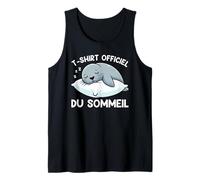 T-Shirt Officiel du Sommeil Lion De Mer Nuit Amusante Débardeur
