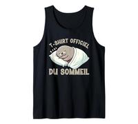 T-Shirt Officiel du Sommeil Lion De Mer Nuit Cocooning Débardeur