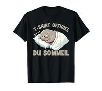 T-Shirt Officiel du Sommeil Lion De Mer Nuit Cocooning T-Shirt