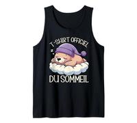 T-Shirt Officiel du Sommeil Lion De Mer Nuit Rêveuse Débardeur