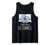 T-Shirt Officiel du Sommeil Lion de Mer Sieste Sommeil Débardeur