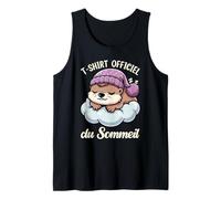 T-Shirt Officiel du Sommeil Loutre Nuit Tranquille Rêveuse Débardeur