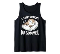 T-Shirt Officiel du Sommeil Moineau Nuit Sarcastique Débardeur