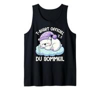 T-Shirt Officiel du Sommeil Ours Polaire Nuit Paresseuse Débardeur