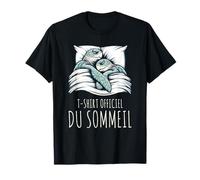 T-Shirt Officiel du Sommeil Tortue de Mer Sieste Sommeil T-Shirt