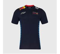 T-shirt officiel Homme Oracle Red Bull Racing Teamline Max Verstappen - Bleu XL