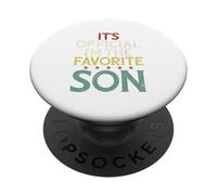 T-Shirt Officiel « I'm The Favorite Son », « Family Mom » PopSockets PopGrip Adhésif