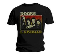 T-shirt officiel L.A. Woman, groupe The Doors, Jim Morrison. Vintage, toutes les tailles. - noir - X-Large