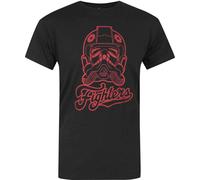 T-shirt officiel Star Wars Imperial Tie Fighter pour homme NS4644 (S) (Noir)