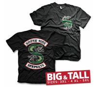 T-Shirt Officiellement Licencié Riverdale - Serpents Du Sud 3XL, 4XL, 5XL