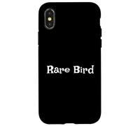 T-Shirt Oiseau Rare Design drôle Coque pour iPhone X/XS