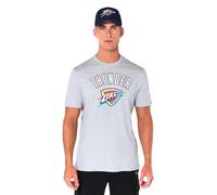 T-Shirt Oklahoma City Thunder Nba, Homme Gris